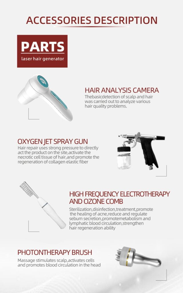 Medical use effective professional hair growth laser